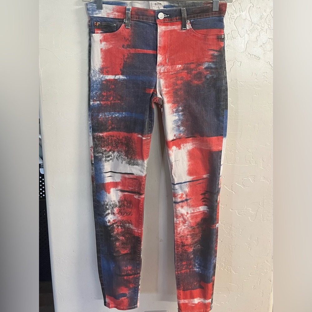 Hudson Jeans- RARE 10th Anniversary Flag Nico Super Skinny Midrise Sz29